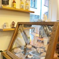 Inside the coffee shop at Mystifry in Basel