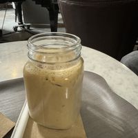 Iced latte with oat milk   at Robert's Coffee Jugend in Helsinki