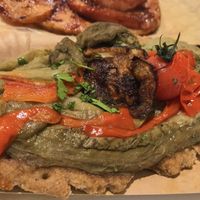 Coca de escalivada at Fornet de la Soca in Mallorca