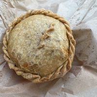 Panada vegana (delicious!)   at Fornet de la Soca in Mallorca