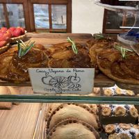 Apple vegan cake  at Fornet de la Soca in Mallorca