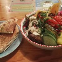 Falafel plate (BEST value for the cost imo) at Falla - Maybe closed in Lodz