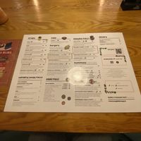 Menu  at Falla - Maybe closed in Lodz