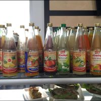 wonderful and tasty juices :) at SaporiBio in Lugano