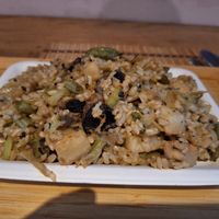 Wild rice at SaporiBio in Lugano