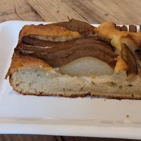 Birnenkuchen at SaporiBio in Lugano