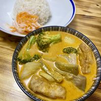 Vegan curry  at Madame Pho in Belfast