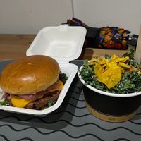 Notorious Burger And Salad at Guerrilla Burger in Toronto