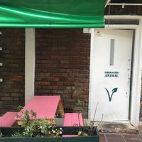 Door   at Iom Cocina Plant-Based in Bogota