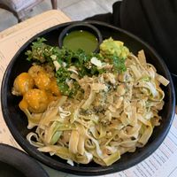 Pasta  at Iom Cocina Plant-Based in Bogota