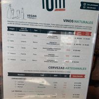 Menú   at Iom Cocina Plant-Based in Bogota