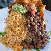 Massive taco bowl!  at Paco's Tacos in Koloa