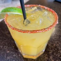 Lilikoi margarita  at Paco's Tacos in Koloa