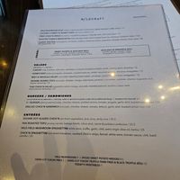Plant-Based menu at Wildcraft in Waterloo