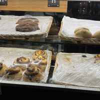 Vegan cinnamon rolls and pretzels   at Kood Kolaborasi Untuk Desa in Denpasar