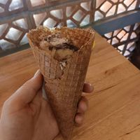 Cappuccino ice cream at Kood Kolaborasi Untuk Desa in Denpasar