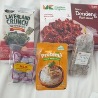 Goodies from the shop upstairs at Kood Kolaborasi Untuk Desa in Denpasar