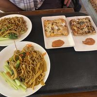 2 x Mi gorengs & 2 x slices of pizza for $6 AUD   at Kood Kolaborasi Untuk Desa in Denpasar