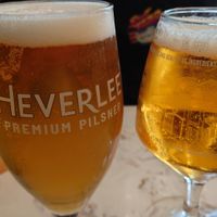 Beers at The Chubby Cherub in Belfast