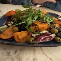 Roasted tomatoes small plate  at The Chubby Cherub in Belfast