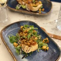 Aubergine bruschetta  at The Chubby Cherub in Belfast