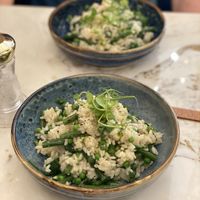 Vegetable risotto  at The Chubby Cherub in Belfast