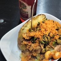 Vegan kumpir at Kumpir König in Hamburg