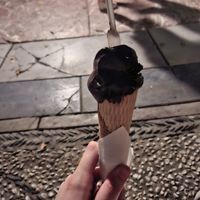 Helado de chocolate extranegro at Grillo in Granada