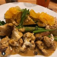 roasted veggies at Community in Lafayette