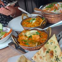 Vegetable jalferezi at India Palace in Apeldoorn