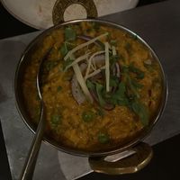 The dish with eggplant  at India Palace in Apeldoorn