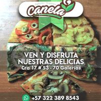 El Volante Galerías at Canela Delicias Veganas in Bogota