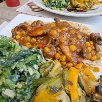 Menú del día, delicioso y balanceado  #Veganuary at Canela Delicias Veganas in Bogota