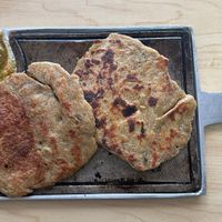 Milanesa de Seitán  at Canela Delicias Veganas in Bogota