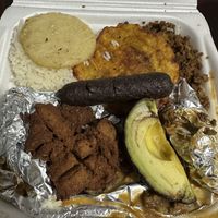 Bandeja paisa   at Canela Delicias Veganas in Bogota