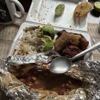 Bandeja paisa  at Canela Delicias Veganas in Bogota