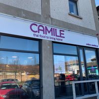View from the outside , you can sit in or take out  at Camile in Tallaght