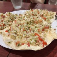 Masala papad  at Namaste Himal in Tokyo