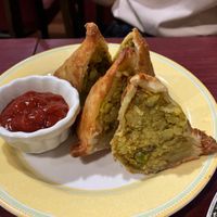 Samosa  at Namaste Himal in Tokyo