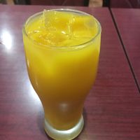 Mango juice  at Namaste Himal in Tokyo