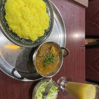 Vegetable Curry set (not recommended)  at Namaste Himal in Tokyo