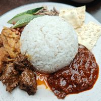 Nasi Lemak at VegTalk in Genting Highlands