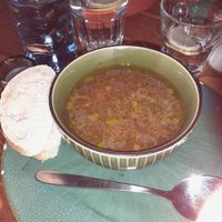 Soup at Grüner Salon in Dortmund