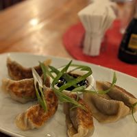 Veggie dumplings at El Dragon in Puerto Viejo De Talamanca