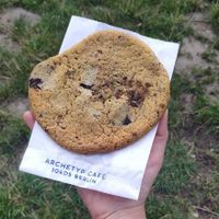 vegan chocolate-chip cookie at Archetyp in Berlin