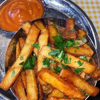 Fries- sooooo good   at Laser Wolf in Philadelphia