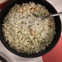 Rice and beans   at Laser Wolf in Philadelphia