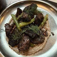 Portobello mushroom entree  at Laser Wolf in Philadelphia