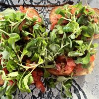 Bruchetta   at Domus Pompei in Lanzarote