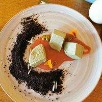 Cocaleaf desert at INA Restaurante in Medellin